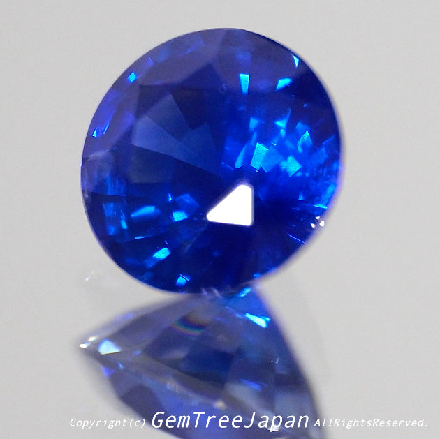 美品👍スリランカ産コーンフラワーブルーサファイア0.416ct 💎ピアッちゃん作品