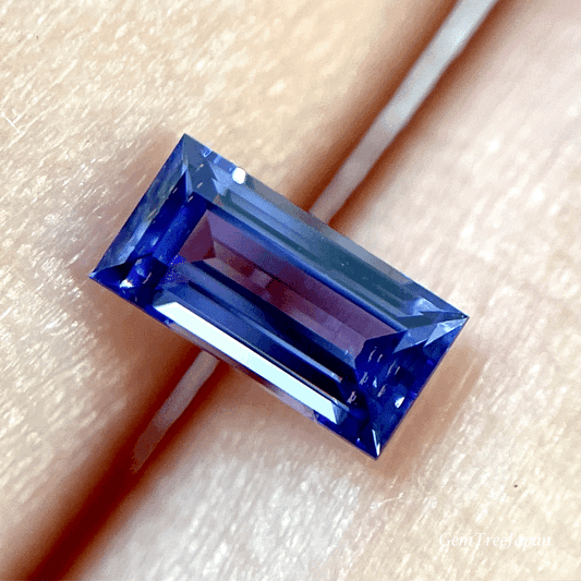 💙どこから見ても美しい多色性🤤バゲッドタンザナイト0.41ct✨ピアッちゃん作品💎3つ揃えばRGB❣️GTCから勝手に【HPオークション】💖こちらはクーポンはごめんなさい🙏