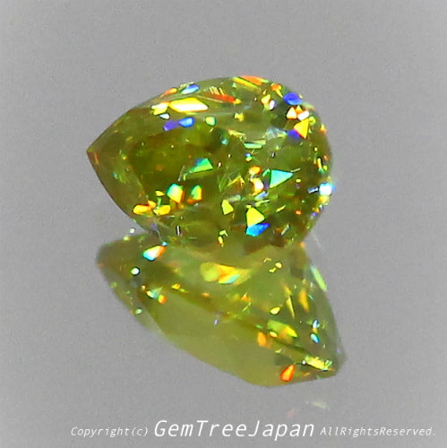これぞ“GTQスフェーン”💎🌳マダガスカル産0.43ct(2/7)✨ 今夜もGemTreeJapan花火大会🎇 ピアっちゃん作品💎