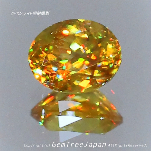こちらは新企画【OneDayChance❗️】その名も1日だけのお試し価格❗️最新作ではありませんが、GemTreeJapan花火大会🎇 特集から「マダガスカル産スフェーン0.43ct」をOneDayChance価格に変更して登場です✨ ピアっちゃん作品💎