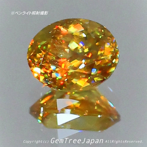 こちらは新企画【OneDayChance❗️】その名も1日だけのお試し価格❗️最新作ではありませんが、GemTreeJapan花火大会🎇 特集から「マダガスカル産スフェーン0.43ct」をOneDayChance価格に変更して登場です✨ ピアっちゃん作品💎