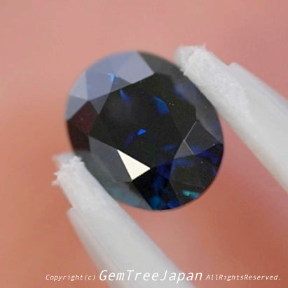 非加熱インディゴブルーサファイア0.484ct✨ピアッちゃん作品💎6/19LIVE配信「朝からLIVE三昧DAY第4部」より