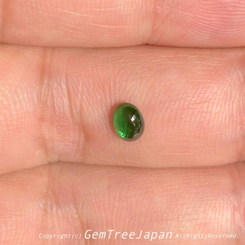 新作続々❗️バンコクから到着ホヤホヤ🛬10月の誕生石「トルマリン」の中から“緑”代表のクロムトルマリン0.54ct✨通称「中川家兄」作品💎誕生石特別価格でご紹介します♬
