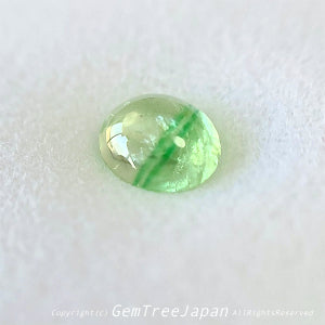 リューコガーネットの中に走る2本のグリーンライン✌️バイカラーグリーンガーネット0.60ct✨11/16Live配信商品⚡️吉村作品💎