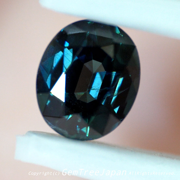【SOLD OUT】超美色グリニッシュブルー✨非加熱サファイア0.651ct💎ピアッちゃん作品【お問合せ一番乗り特価】