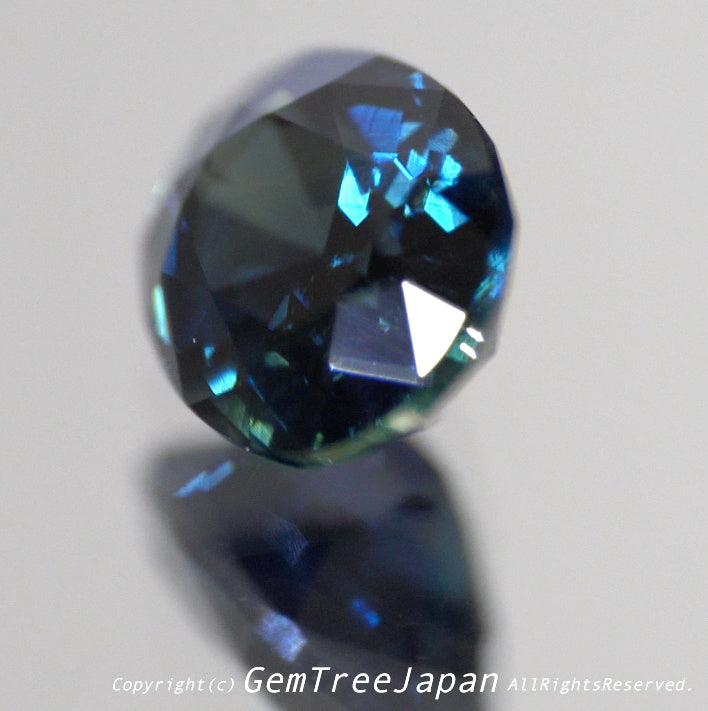 【SOLD OUT】超美色グリニッシュブルー✨非加熱サファイア0.651ct💎ピアッちゃん作品【お問合せ一番乗り特価】