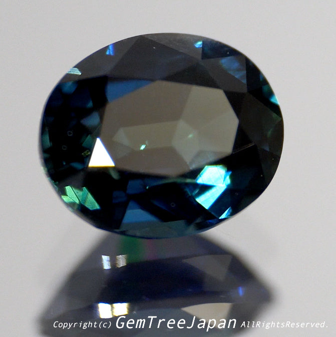 【SOLD OUT】超美色グリニッシュブルー✨非加熱サファイア0.651ct💎ピアッちゃん作品【お問合せ一番乗り特価】