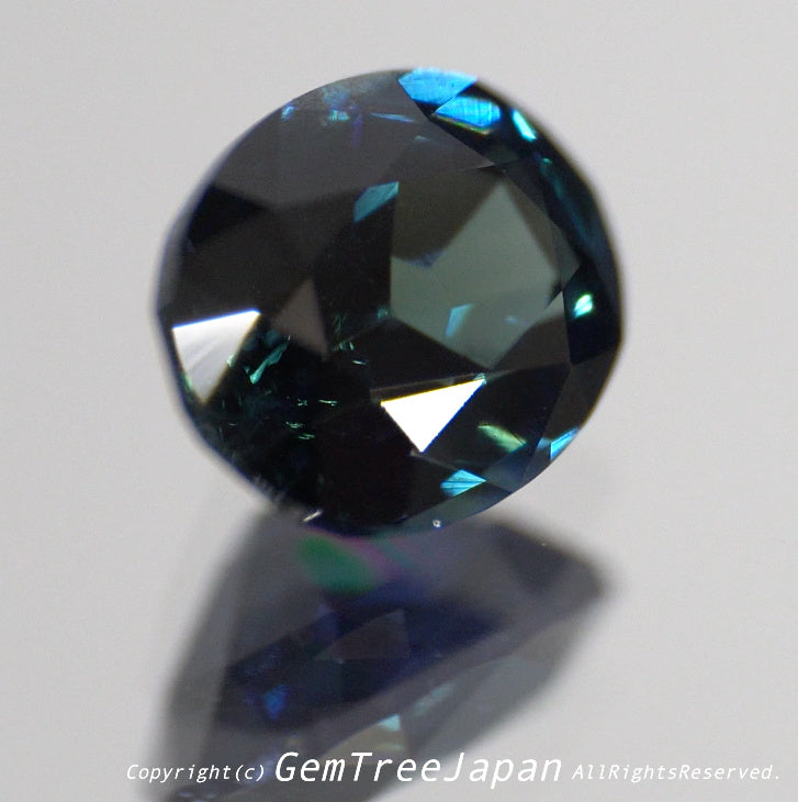 【SOLD OUT】超美色グリニッシュブルー✨非加熱サファイア0.651ct💎ピアッちゃん作品【お問合せ一番乗り特価】