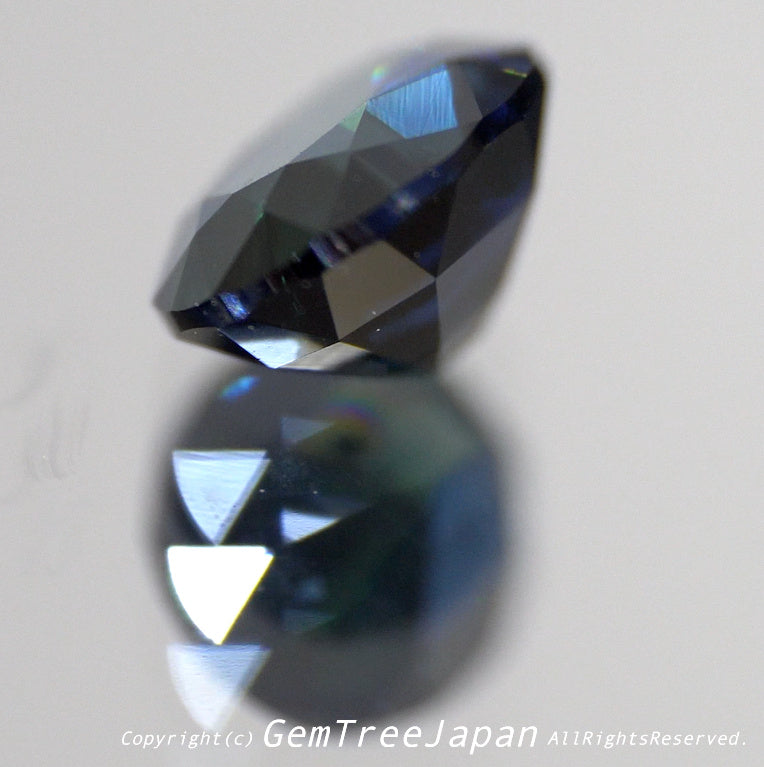 【SOLD OUT】超美色グリニッシュブルー✨非加熱サファイア0.651ct💎ピアッちゃん作品【お問合せ一番乗り特価】