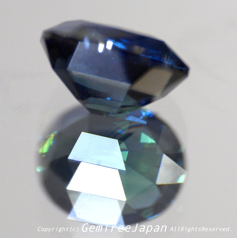 【SOLD OUT】超美色グリニッシュブルー✨非加熱サファイア0.651ct💎ピアッちゃん作品【お問合せ一番乗り特価】