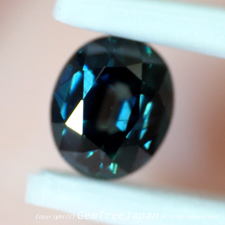 【SOLD OUT】超美色グリニッシュブルー✨非加熱サファイア0.651ct💎ピアッちゃん作品【お問合せ一番乗り特価】