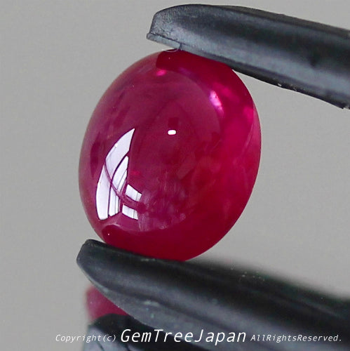 こちらは【0.658ct】✨“ビルマ産カボションルビー”特集🔮全てツヤツヤに仕上がった価値あるデンちゃん作品👍