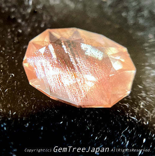 💖ファンシーオーバルのオレゴンサンストーン0.66ct☀️💎ピアッちゃん作品【4/30チハルーム】GW特別価格❣️