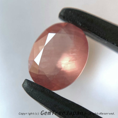 当店自慢の“2大カッター共同作品”北海道産ロードクロサイト0.676ct💎ピアッちゃん作品(ゲオ先生仕上げ)