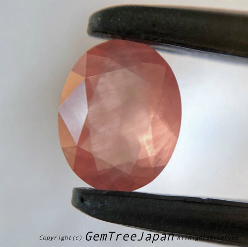 当店自慢の“2大カッター共同作品”北海道産ロードクロサイト0.676ct💎ピアッちゃん作品(ゲオ先生仕上げ)