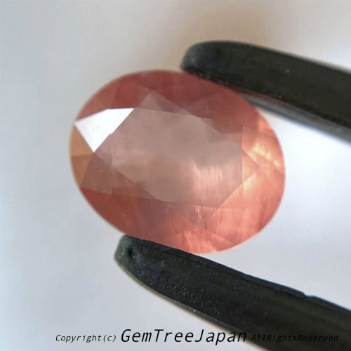 当店自慢の“2大カッター共同作品”北海道産ロードクロサイト0.676ct💎ピアッちゃん作品(ゲオ先生仕上げ)