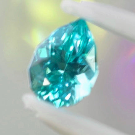 見事なネオン感👍ファンシーカットアパタイト0.71ct✨レイちゃん作品💎6/19LIVE配信「朝からLIVE三昧DAY第4部」より