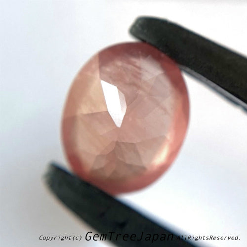 当店自慢の“2大カッター共同作品”北海道産ロードクロサイト0.724ct💎ピアッちゃん作品(ゲオ先生仕上げ)