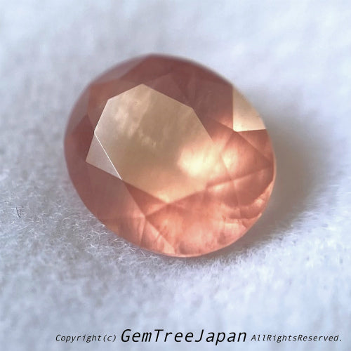 当店自慢の“2大カッター共同作品”北海道産ロードクロサイト0.724ct💎ピアッちゃん作品(ゲオ先生仕上げ)