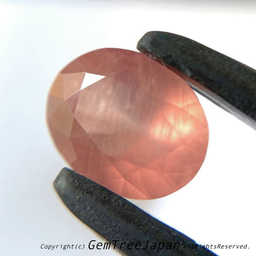 当店自慢の“2大カッター共同作品”北海道産ロードクロサイト0.724ct💎ピアッちゃん作品(ゲオ先生仕上げ)