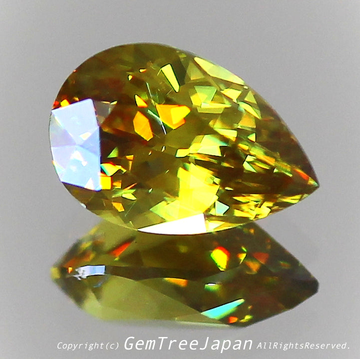 これぞ“GTQスフェーン”💎🌳マダガスカル産0.72ct✨ GemTreeJapan花火大会🎇 ピアっちゃん作品💎