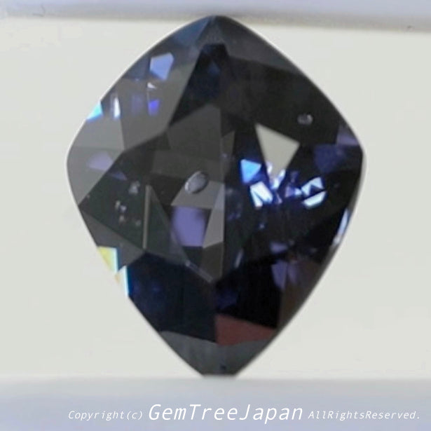 印象的な形と色合い✨バイオレティッシュブルースピネル0.766ct💎レイちゃん作品【6/27LIVE配信】