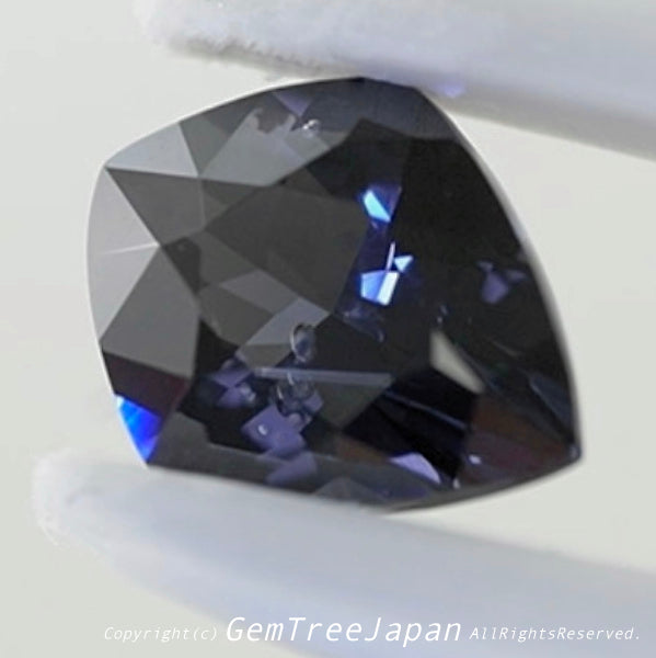 印象的な形と色合い✨バイオレティッシュブルースピネル0.766ct💎レイちゃん作品【6/27LIVE配信】