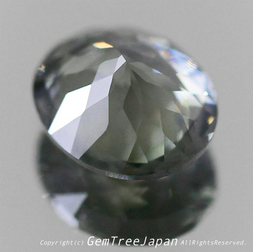 なんとも渋カッコいい輝き✨タンザニア産非加熱サファイア0.777ct💎ピアっちゃん作品👍