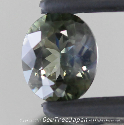 なんとも渋カッコいい輝き✨タンザニア産非加熱サファイア0.777ct💎ピアっちゃん作品👍