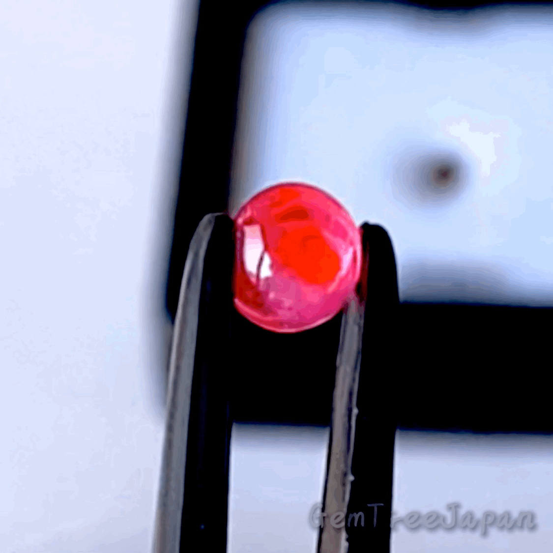 ビルマ産ルビー0.866ct💎社長夫妻作品のカボションシリーズ✨