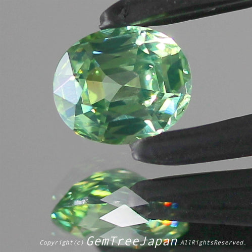 輝く超絶美色✨レイちゃん(枝野)作品💎レアグリーンジルコン0.879ct👍【到着したての興奮特価】冷静さを取り戻し次第、通常価格へ変更😅