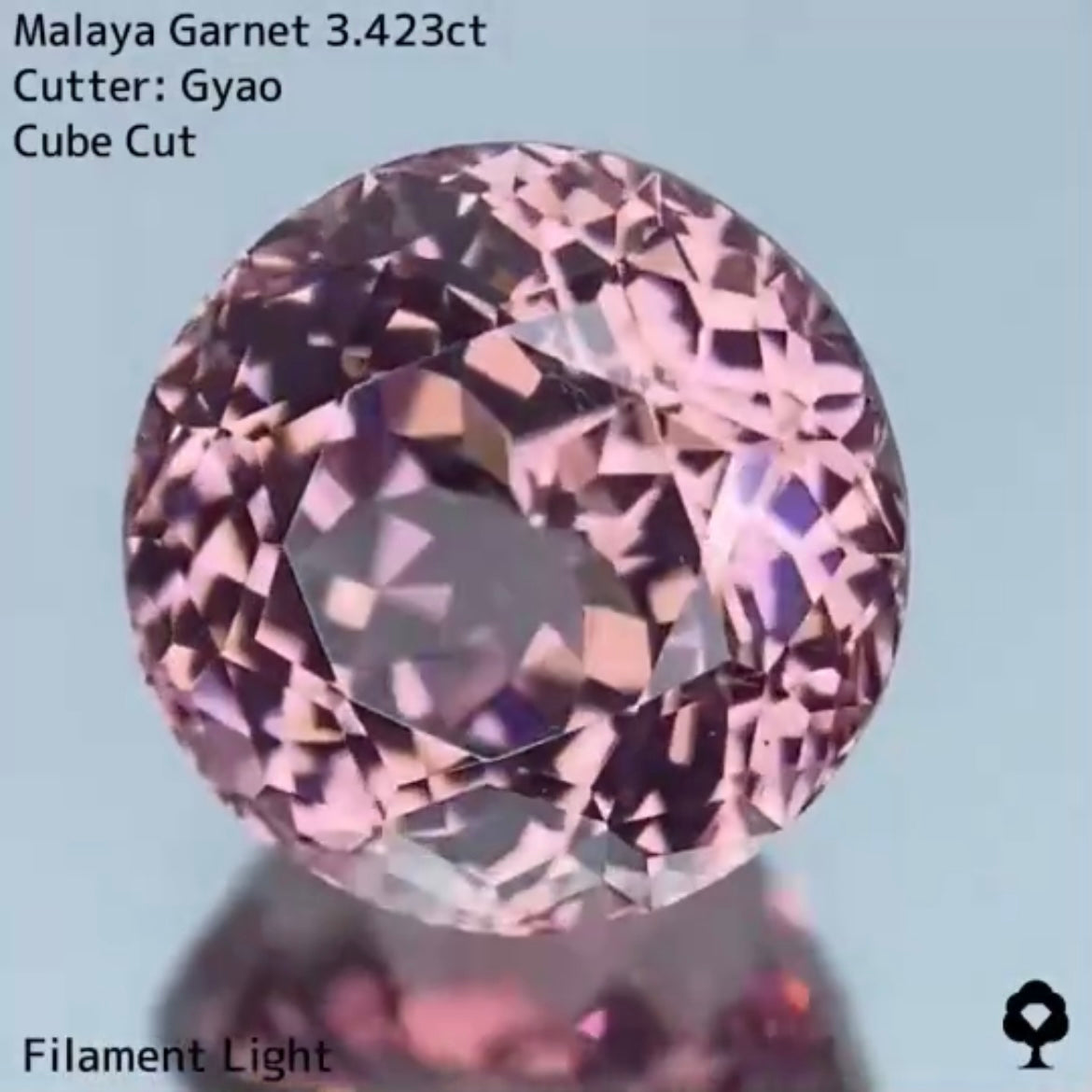 【お客さま専用】マラヤガーネット 3.423ct