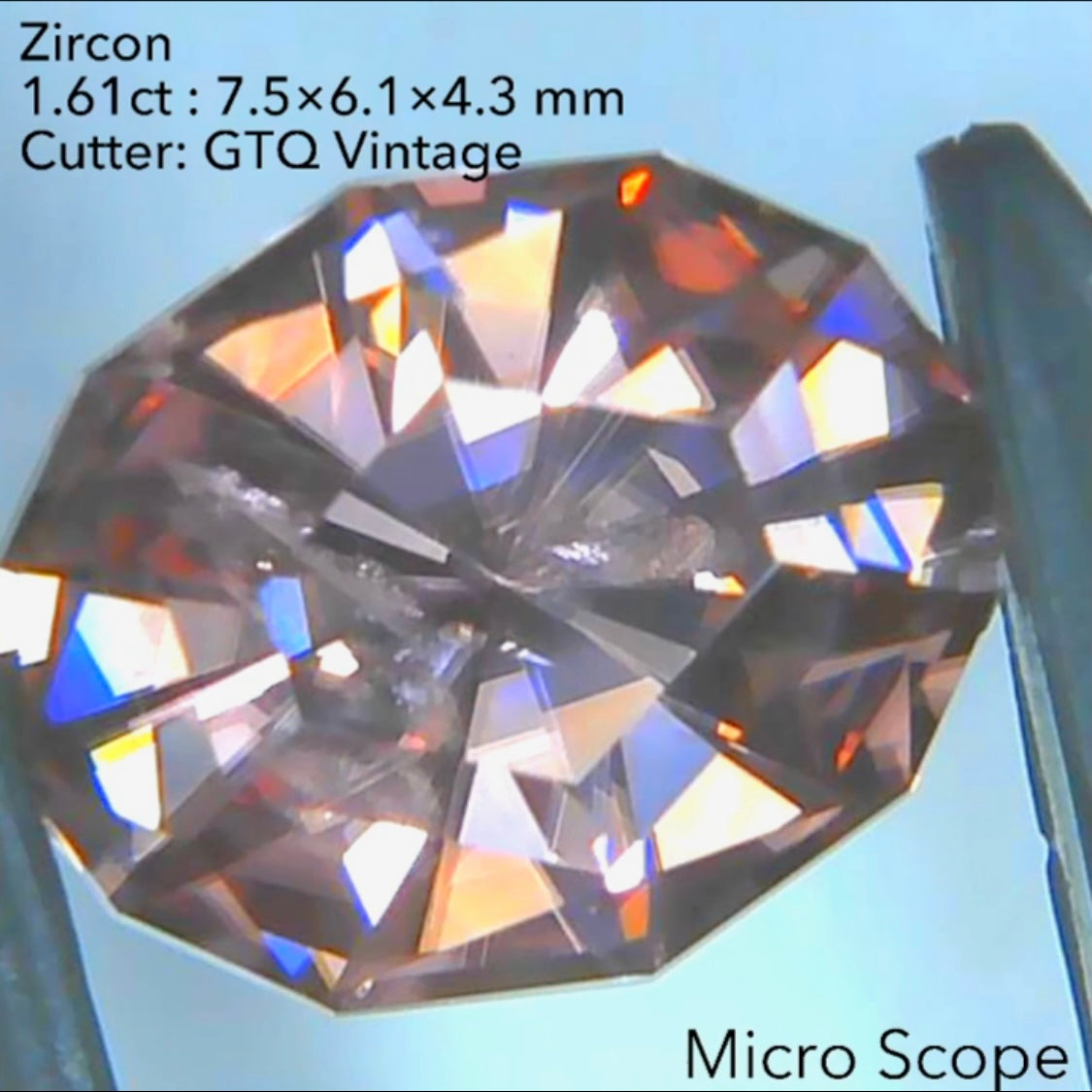 5年越しの新作発表✨貴重な美色のピンクジルコン1.61ct💎GTQヴィンテージ作品