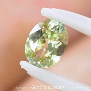 グリーン混じりのレアカラー👍めちゃめちゃキレイなジルコン1.073ct✨ピアッちゃん作品💎7/2youtubeライブご紹介作品