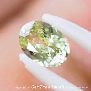 グリーン混じりのレアカラー👍めちゃめちゃキレイなジルコン1.073ct✨ピアッちゃん作品💎7/2youtubeライブご紹介作品