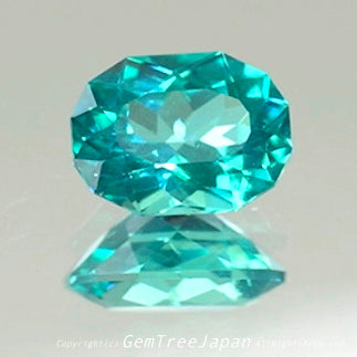 わずかなグリーンがよりネオンを増長させます✌️ファンシーオーバルアパタイト 1.07ct✨レイちゃん作品💎6/19LIVE配信「朝からLIVE三昧DAY第1部」より