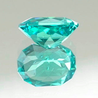 わずかなグリーンがよりネオンを増長させます✌️ファンシーオーバルアパタイト 1.07ct✨レイちゃん作品💎6/19LIVE配信「朝からLIVE三昧DAY第1部」より