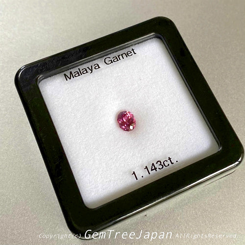 綺麗で貴重なオレンジピンク系マラヤガーネット(ウンバライト)1.143ct✨GemTreeLive特別企画💎&リニューアル前SALE🔮 ウンバトリオ3個おまとめ33%OFF❗️3色のマラヤをご紹介🎤サクッとお昼Live配信☀️"GemTreeLive⚡️"
