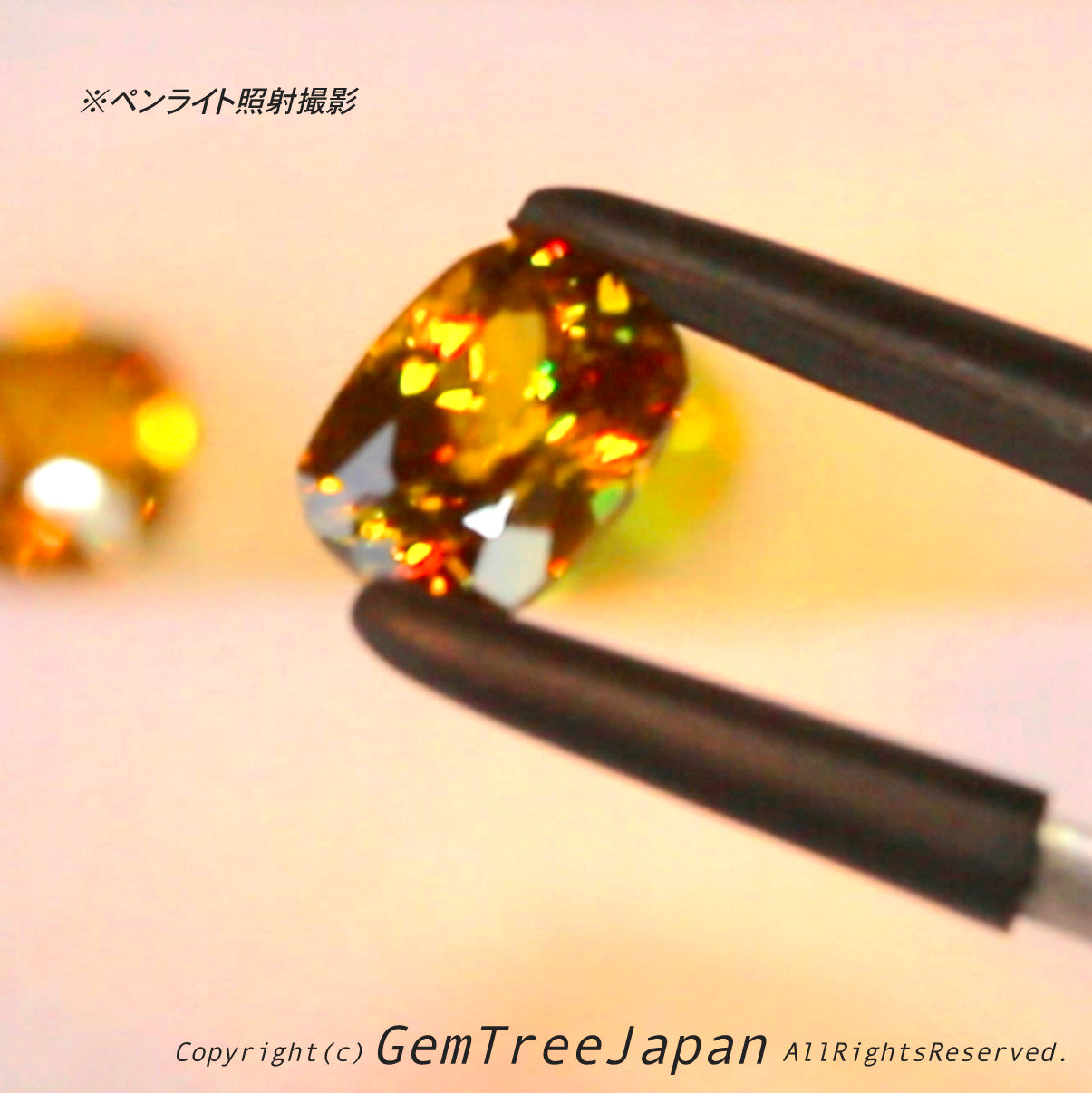 マダガスカル産スフェーン1.24ct✨3個セットをバラバラにしてオークションでご紹介🔨😉❗️