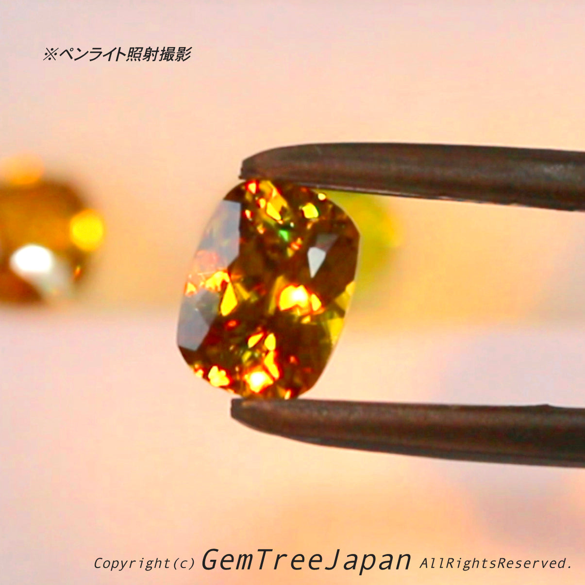 マダガスカル産スフェーン1.24ct✨3個セットをバラバラにしてオークションでご紹介🔨😉❗️