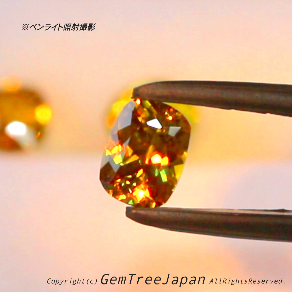 マダガスカル産スフェーン1.24ct✨3個セットをバラバラにしてオークションでご紹介🔨😉❗️