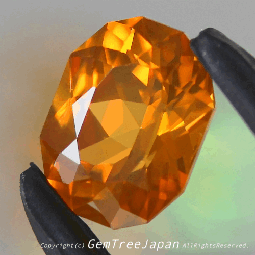 見入ってしまうネオン感とトロミ感✨レイちゃん(枝野)作品💎オレンジ系ジルコン1.388ct👍【到着したての興奮特価】冷静さを取り戻し次第、通常価格へ変更😅