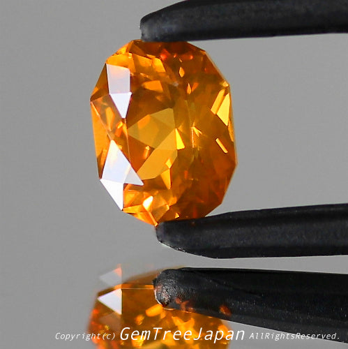 見入ってしまうネオン感とトロミ感✨レイちゃん(枝野)作品💎オレンジ系ジルコン1.388ct👍【到着したての興奮特価】冷静さを取り戻し次第、通常価格へ変更😅