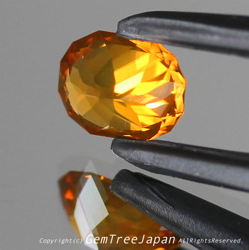 見入ってしまうネオン感とトロミ感✨レイちゃん(枝野)作品💎オレンジ系ジルコン1.388ct👍【到着したての興奮特価】冷静さを取り戻し次第、通常価格へ変更😅