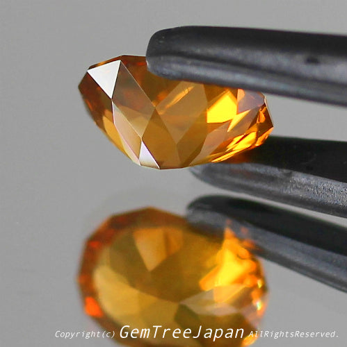 見入ってしまうネオン感とトロミ感✨レイちゃん(枝野)作品💎オレンジ系ジルコン1.388ct👍【到着したての興奮特価】冷静さを取り戻し次第、通常価格へ変更😅
