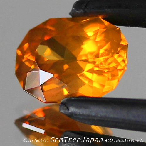 見入ってしまうネオン感とトロミ感✨レイちゃん(枝野)作品💎オレンジ系ジルコン1.388ct👍【到着したての興奮特価】冷静さを取り戻し次第、通常価格へ変更😅