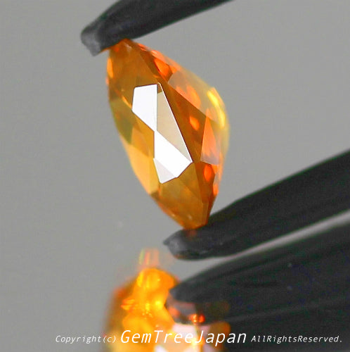 見入ってしまうネオン感とトロミ感✨レイちゃん(枝野)作品💎オレンジ系ジルコン1.388ct👍【到着したての興奮特価】冷静さを取り戻し次第、通常価格へ変更😅