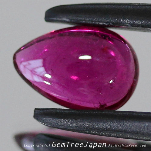 こちらはナント「吉村作品」❗️つるつるカボションのルベライト 1.446ct【到着したての興奮特価】&【吉村デビュー作記念】冷静さを取り戻し次第、通常価格へ変更😅