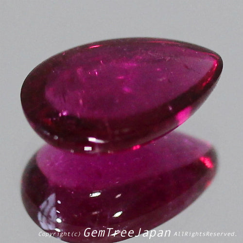 こちらはナント「吉村作品」❗️つるつるカボションのルベライト 1.446ct【到着したての興奮特価】&【吉村デビュー作記念】冷静さを取り戻し次第、通常価格へ変更😅