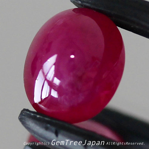 こちらは【1.466ct】✨“ビルマ産カボションルビー”特集🔮全てツヤツヤに仕上がった価値あるデンちゃん作品👍